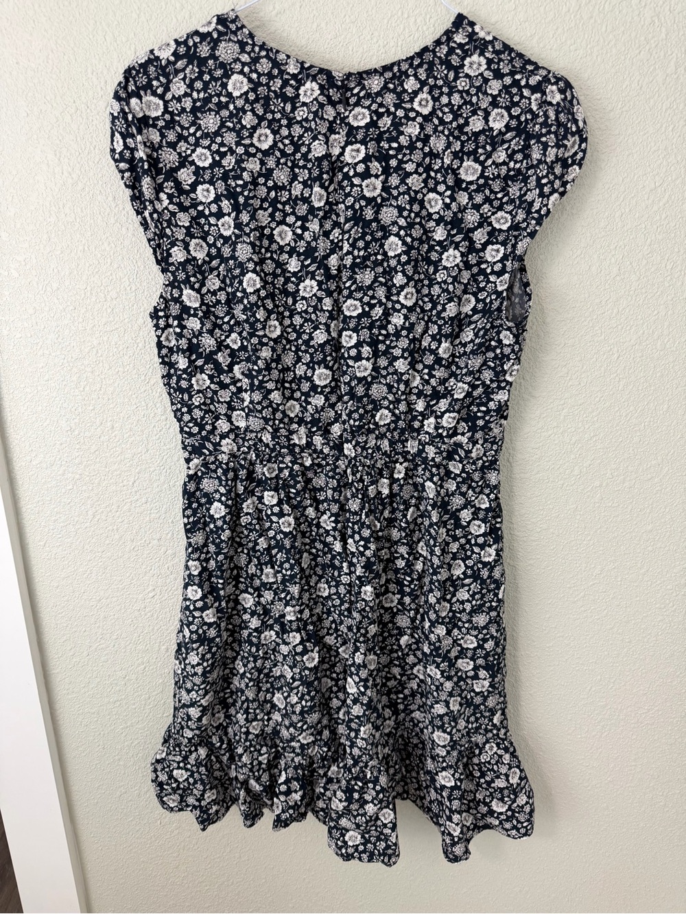 J. Crew Mercantile Faux Wrap Floral Dress Women’s Sz 14T - Picture 8 of 9